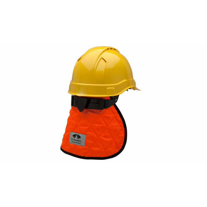 Pyramex CNS140 Cooling Hard Hat Pad and Neck Shade - Hi Vis Orange