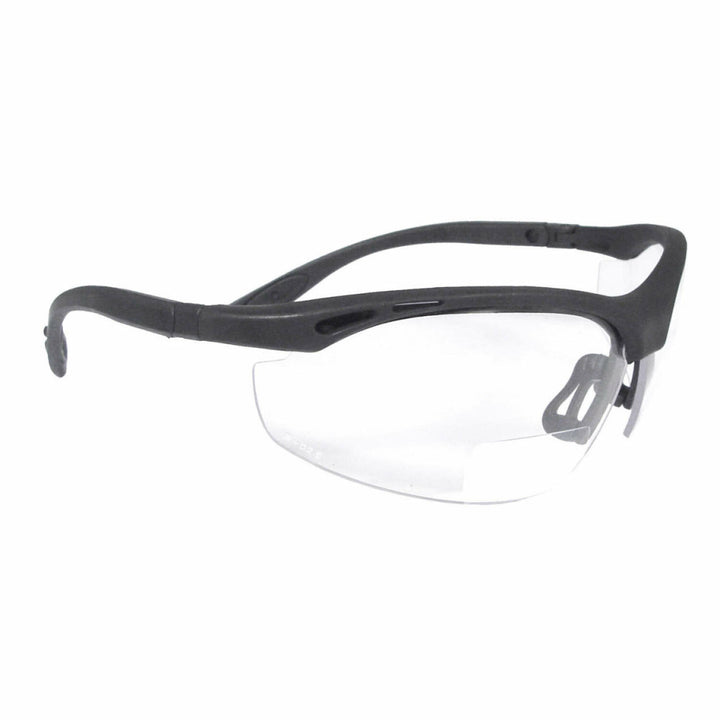 Radians Cheaters Magnifier Safety Eyewear - Black Frame