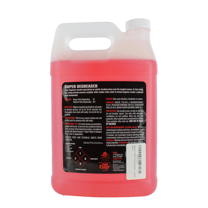 Meguiar's D10801 Liquid Super Degreaser, 1 Gallon