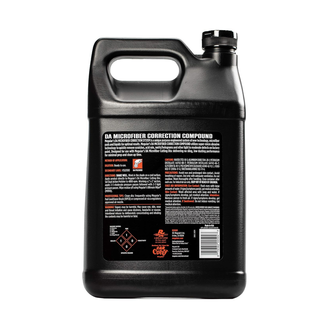 Meguiar's D30001 Liquid DA Microfiber Correction Compound, 1 Gallon