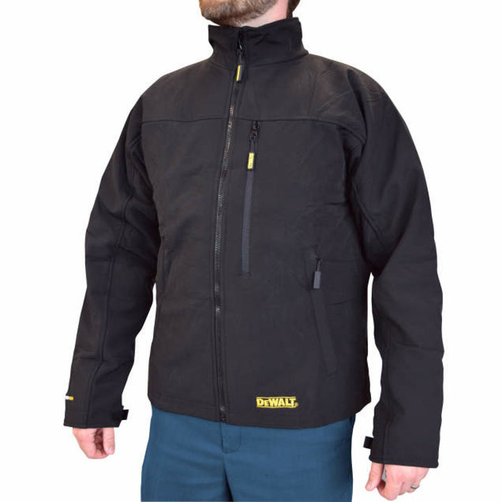 DEWALT DCHJ060AB Men's Heated Soft Shell Jacket Kit - Black