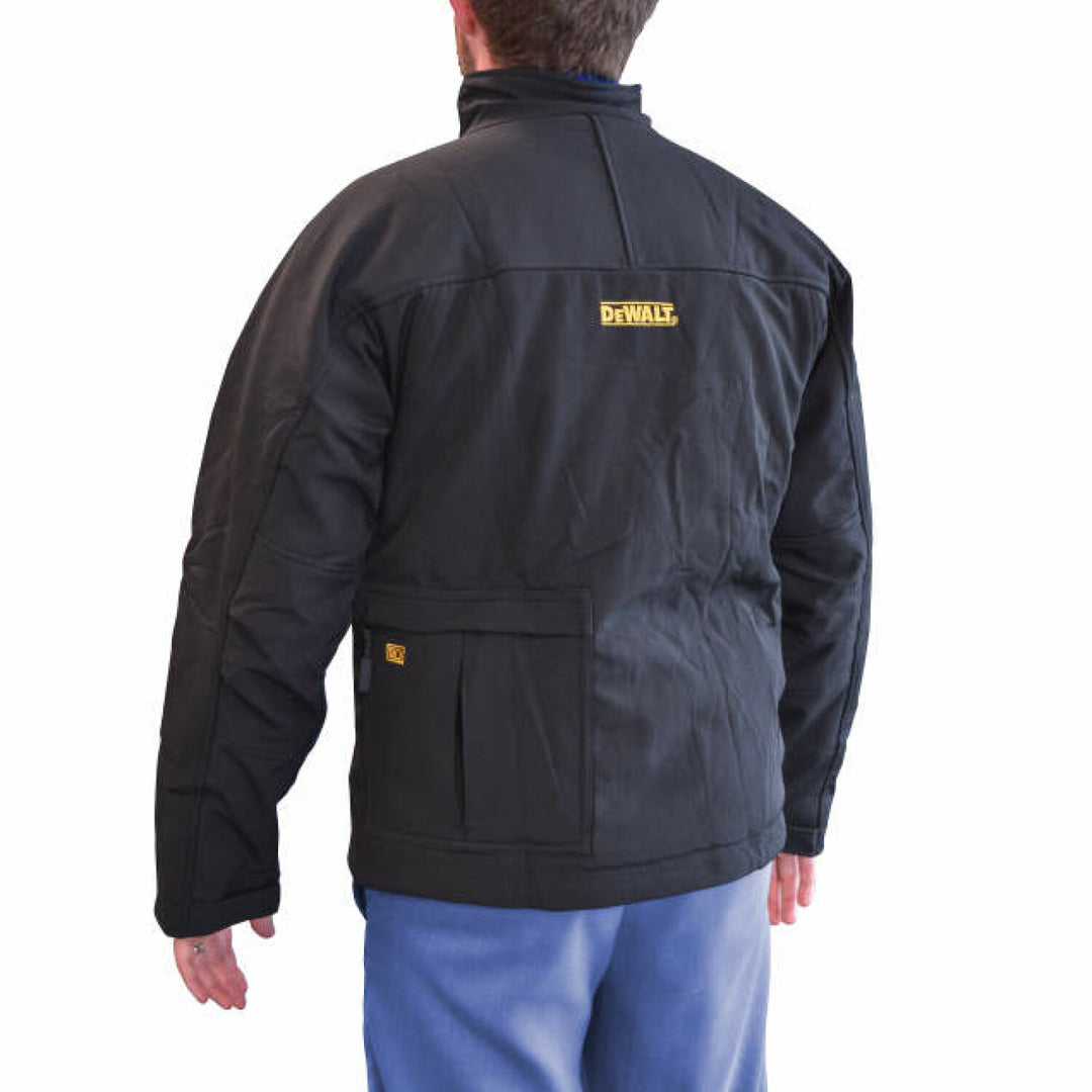 DEWALT DCHJ060AB Men's Heated Soft Shell Jacket Kit - Black