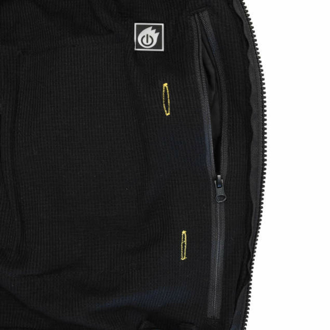 DEWALT Men's Heated Hoodie Sweatshirt with Battery - Black