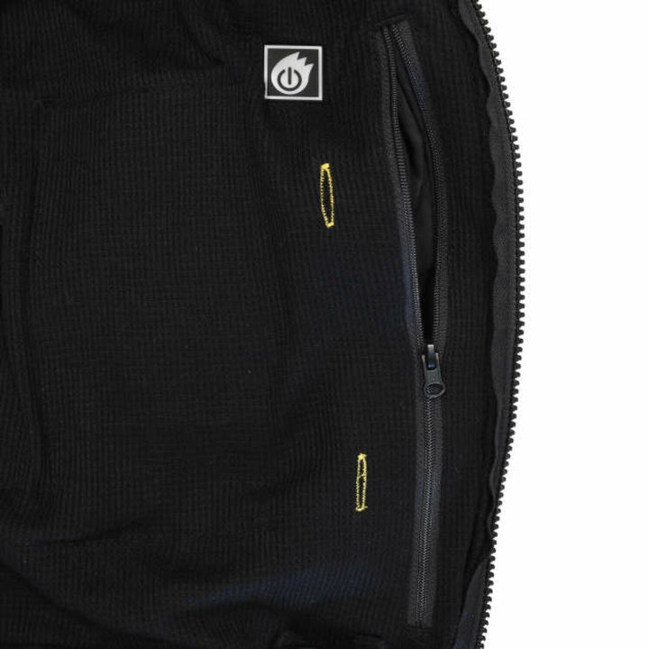 DEWALT Men's Heated Hoodie Sweatshirt with Battery - Black