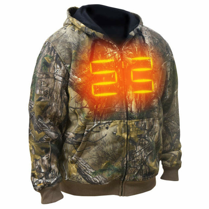 DEWALT DCHJ074 Men's Heated REALTREE EDGE Camouflage Heated Hoodie Kit - Camo