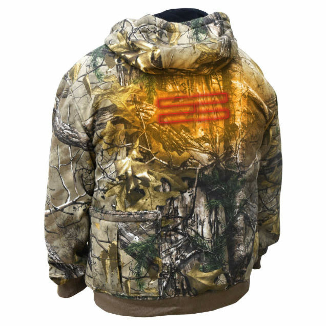DEWALT DCHJ074 Men's Heated REALTREE EDGE Camouflage Heated Hoodie Kit - Camo