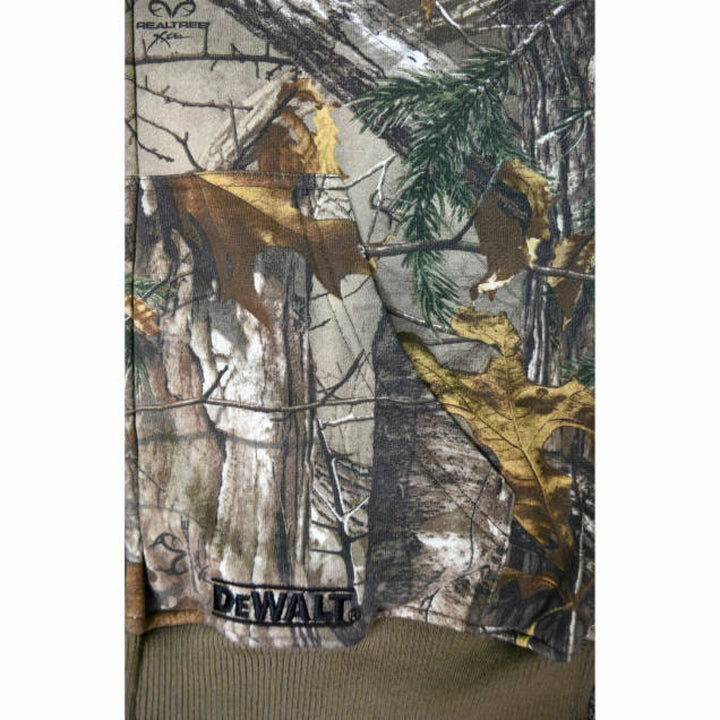 DEWALT DCHJ074 Men's Heated REALTREE EDGE Camouflage Heated Hoodie Kit - Camo