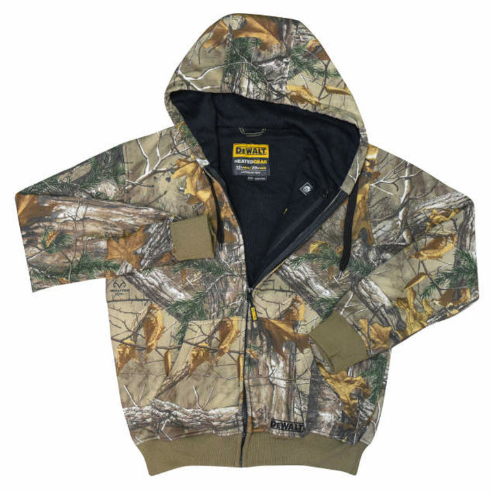 DEWALT DCHJ074 Men's Heated REALTREE EDGE Camouflage Heated Hoodie Kit - Camo