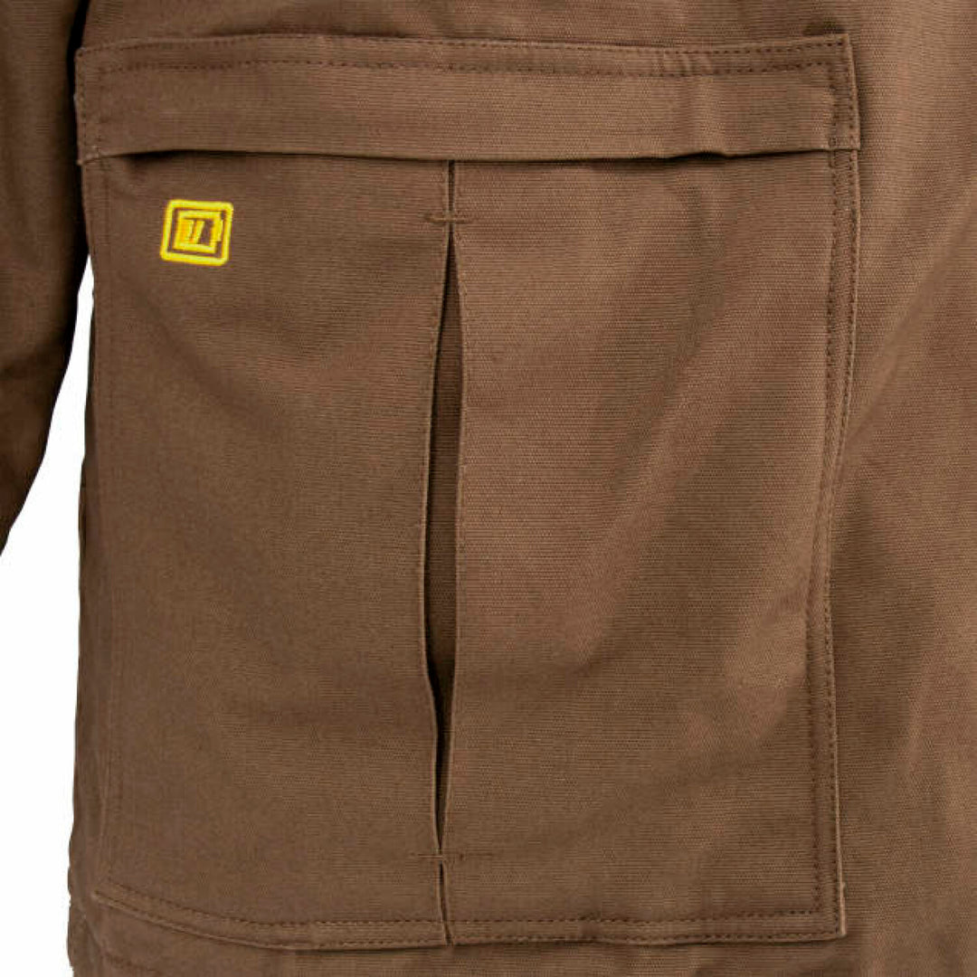 DEWALT DCHJ076ATD1 Men's Heated Coat Kitted - Tobacco