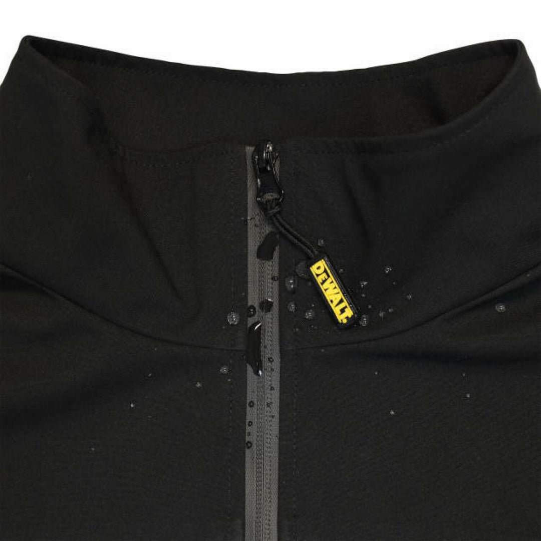 DEWALT DCHJ090B Men's Heated Structured Soft Shell Jacket Kit - Black