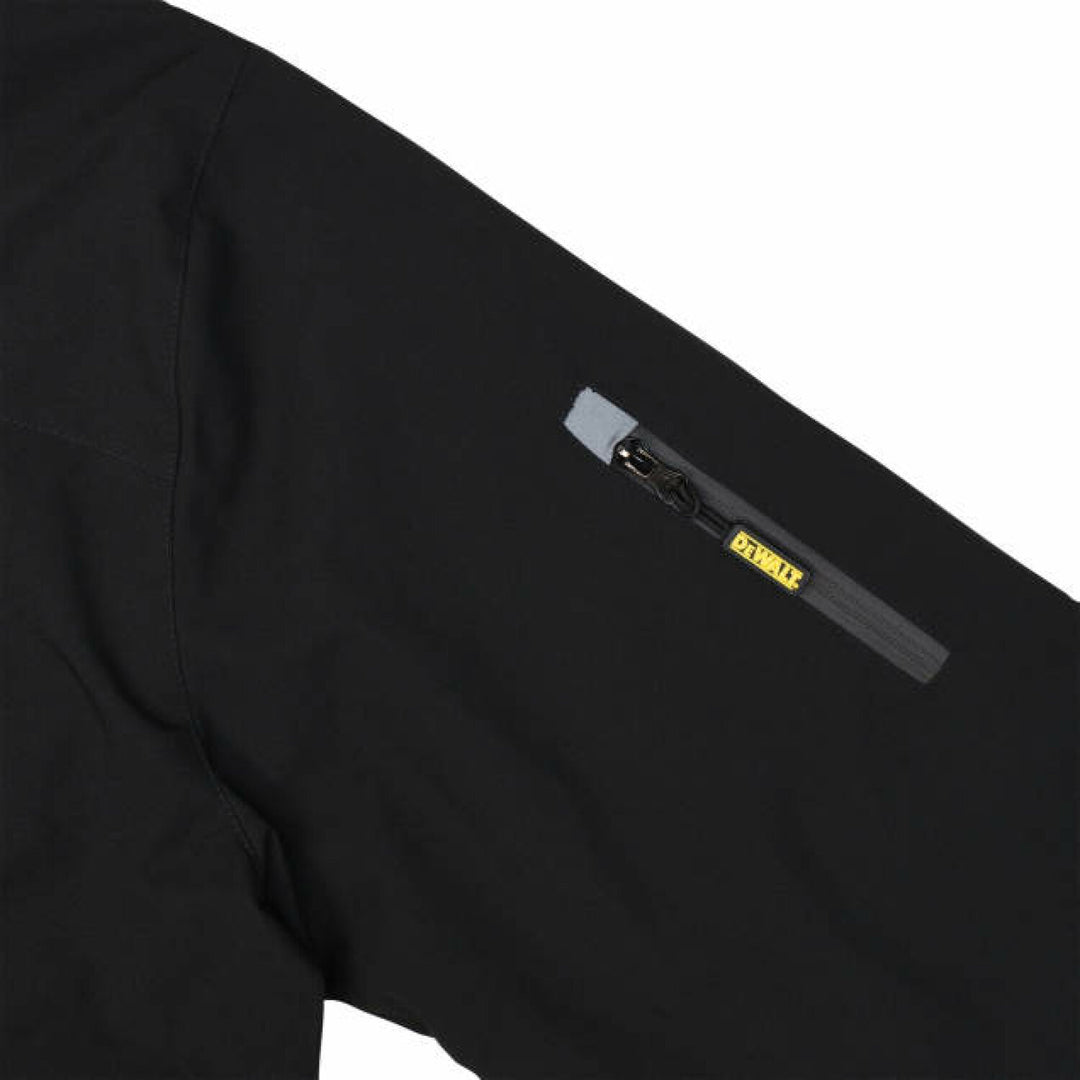 DEWALT DCHJ090B Men's Heated Structured Soft Shell Jacket Kit - Black