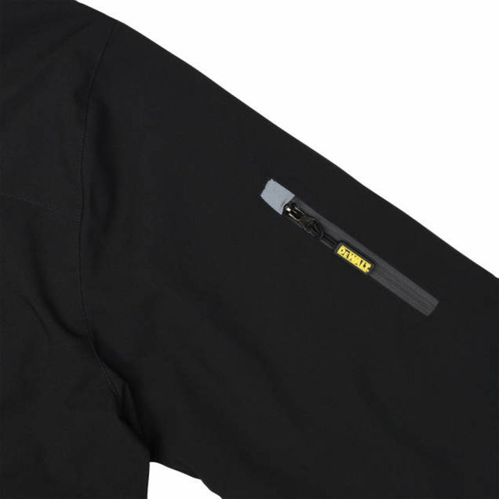 DEWALT DCHJ090B Men's Heated Structured Soft Shell Jacket Kit - Black