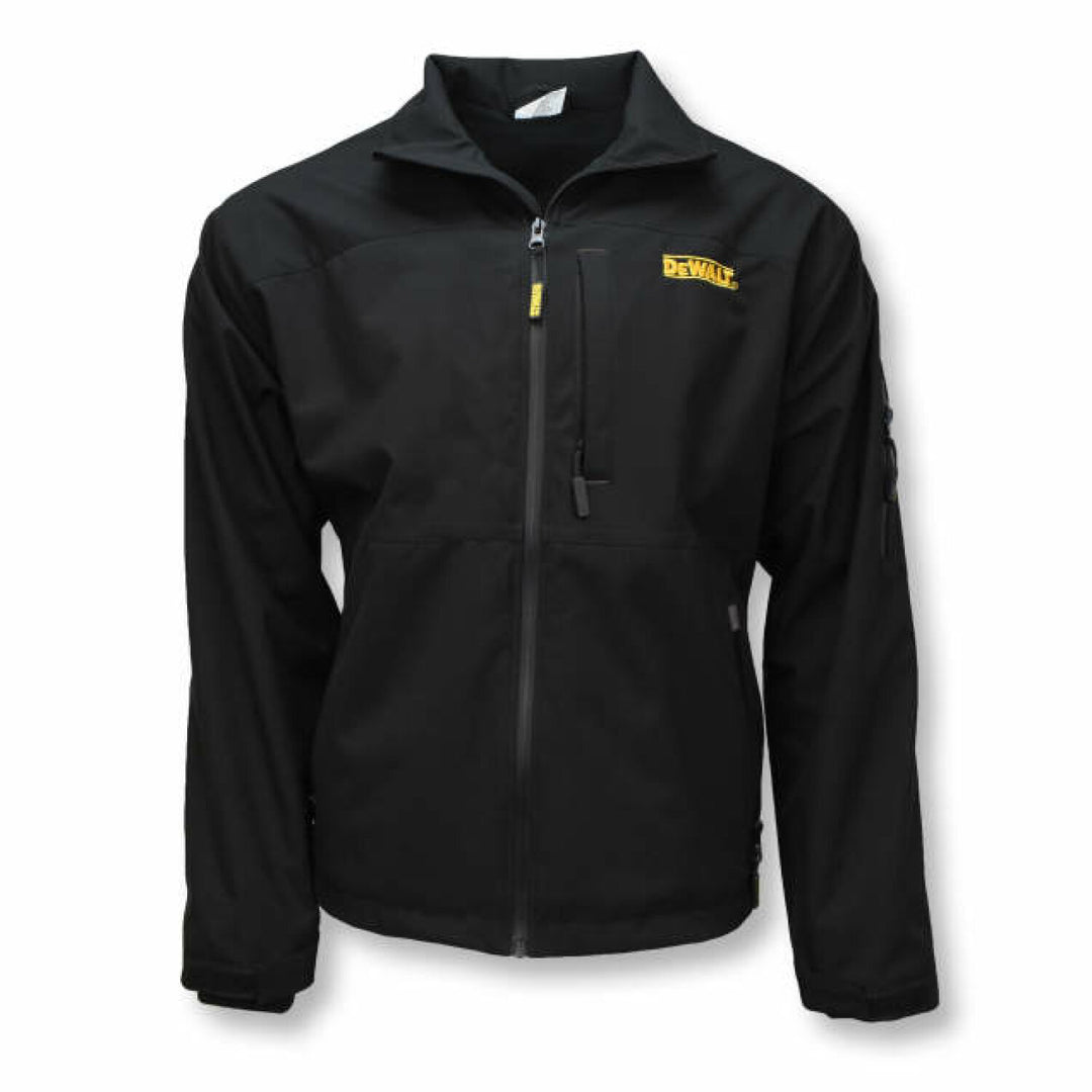 DEWALT DCHJ090B Men's Heated Structured Soft Shell Jacket Kit - Black