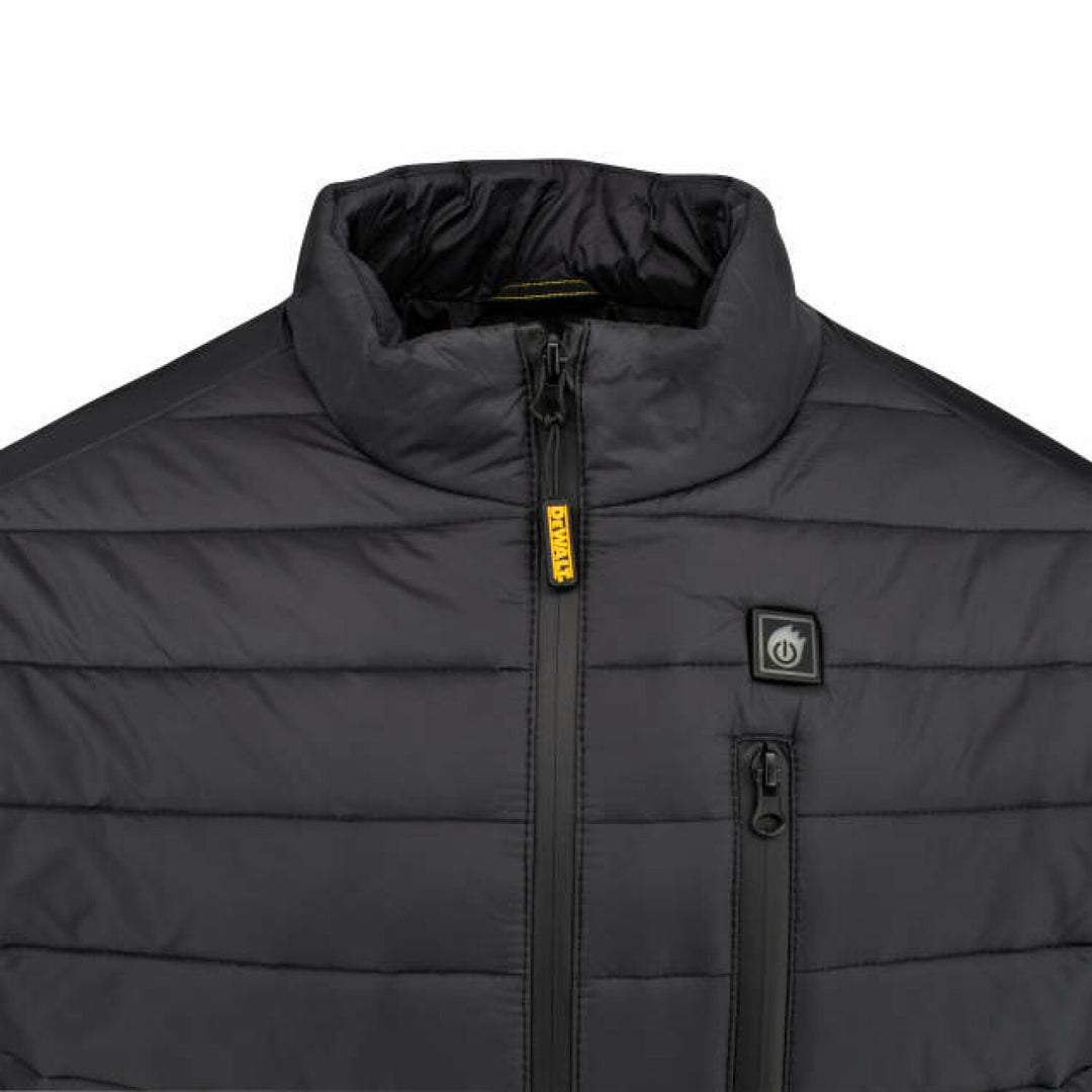 DEWALT DCHJ093 Men's Heated Puffer Jacket Kit - Black