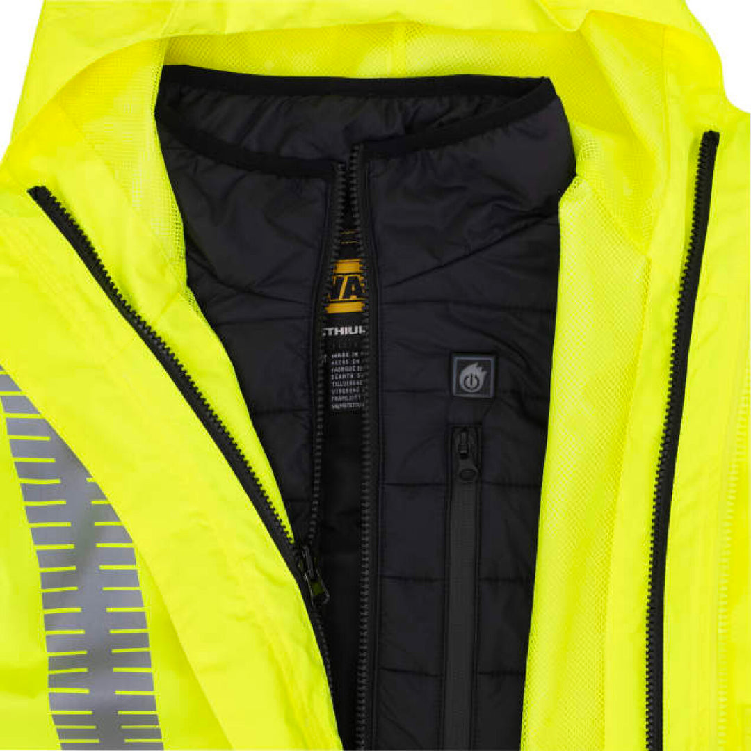 DEWALT DCHV095B Men's Heated Puffer Vest Kit- Black