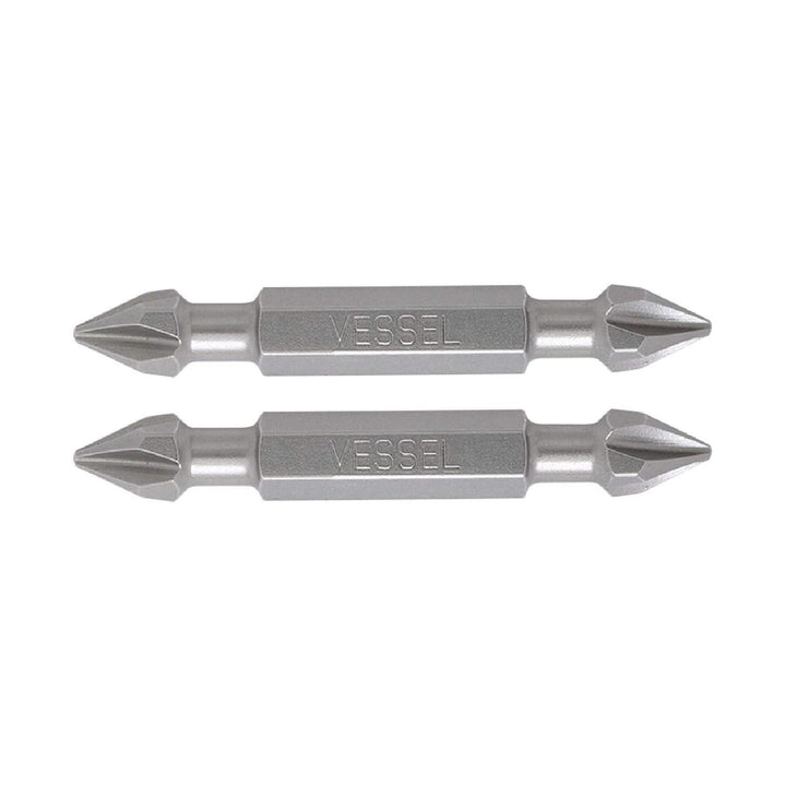 Vessel Tools DEPH1PH150P2 Neck Torsion Double-Ended Power Bits, PH1 x PH1 x 50 mm, 2 Pc.
