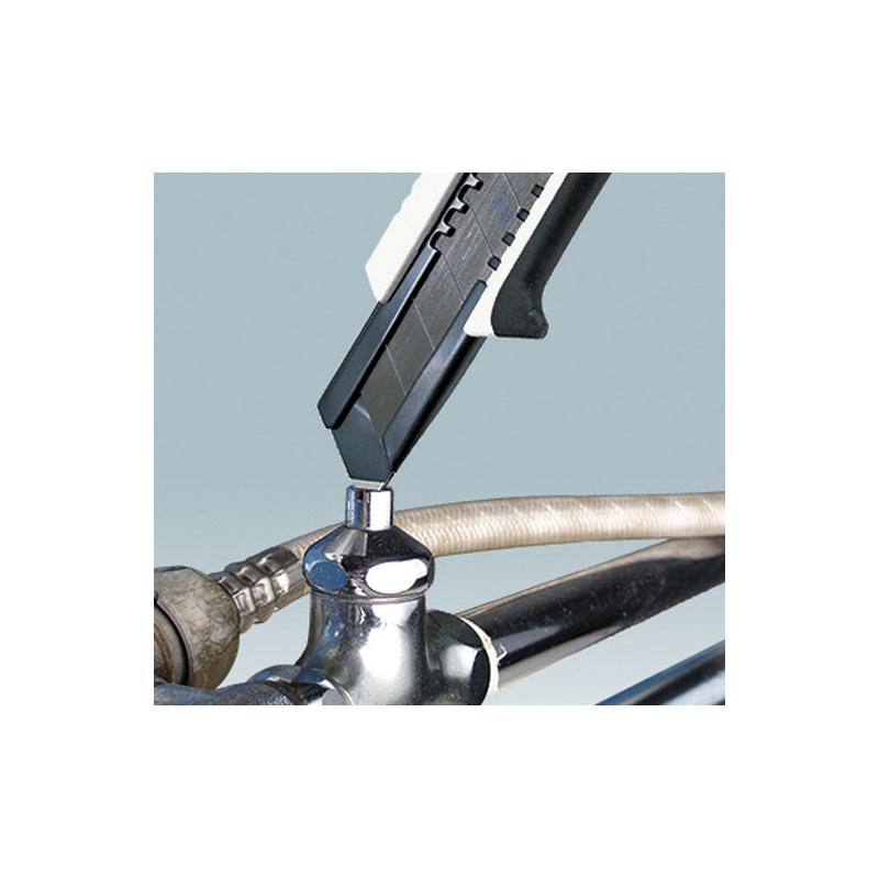 Tajima Tools DFC560N Premium Cutter Series, Super Hard Tip, Auto Lock Blade Lock, 1x Razar Black Blade