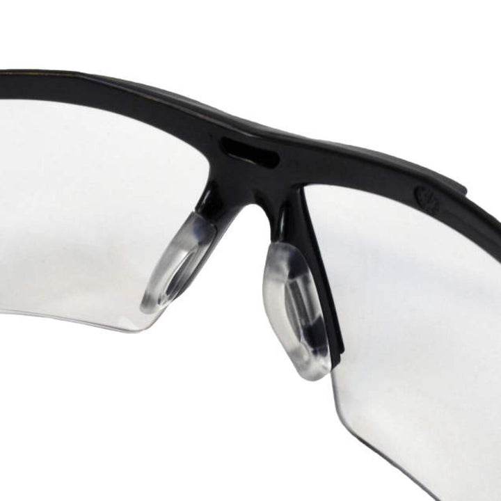 DEWALT DPG106 Spector In-Viz Magnifier Safety Eyewear - Black / Yellow Frame - Clear Lens