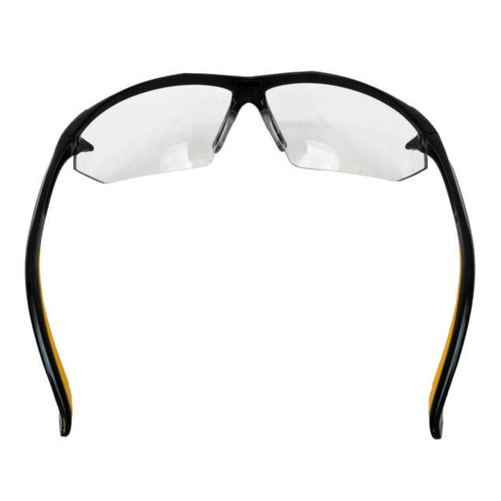 DEWALT DPG106 Spector In-Viz Magnifier Safety Eyewear - Black / Yellow Frame - Clear Lens