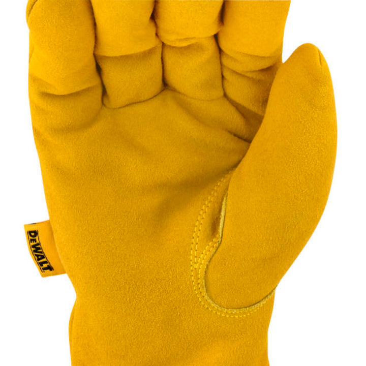DEWALT DPG48 Gold Suede Deerskin Sherpa Lined Leather Driver