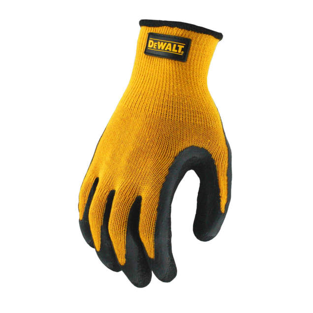 DeWalt DPG70 Textured Rubber Coated Gripper Gloves