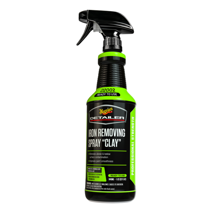 Meguiar's DRTU200232 Iron Removing Spray "Clay", 32 oz
