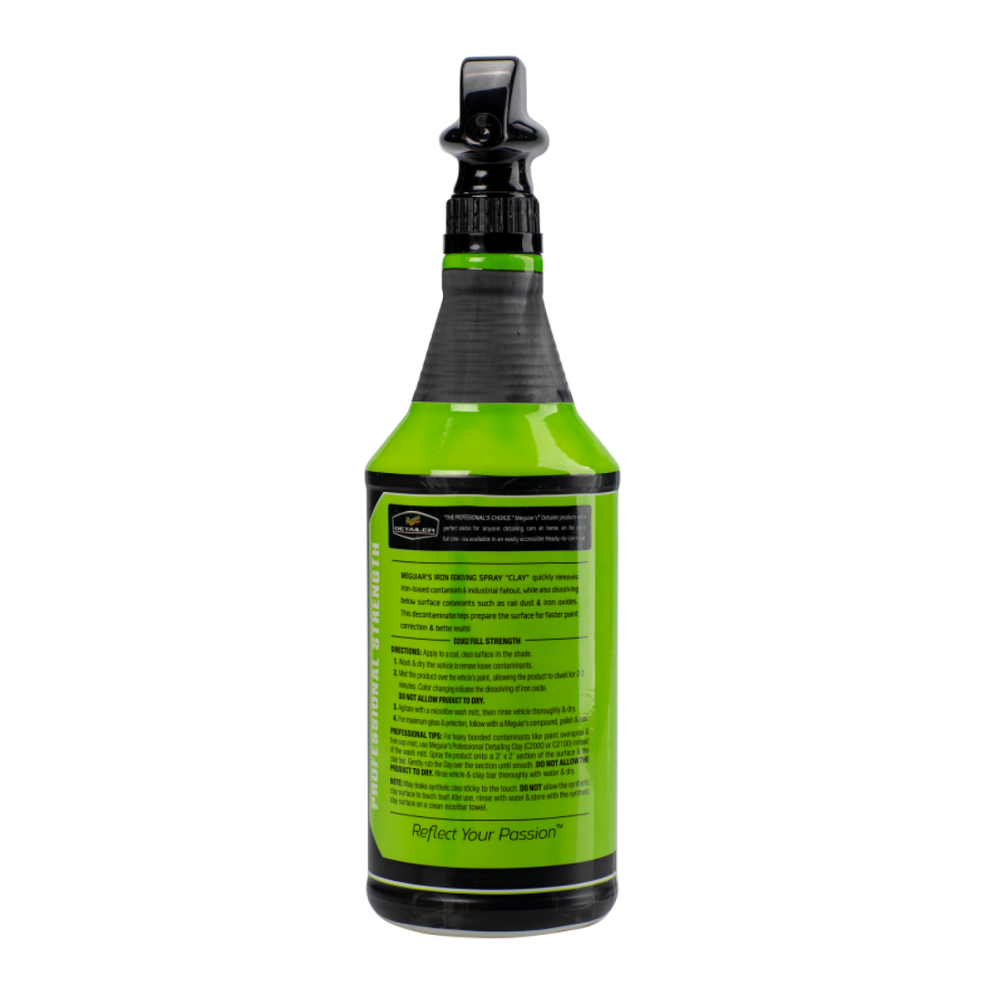 Meguiar's DRTU200232 Iron Removing Spray "Clay", 32 oz