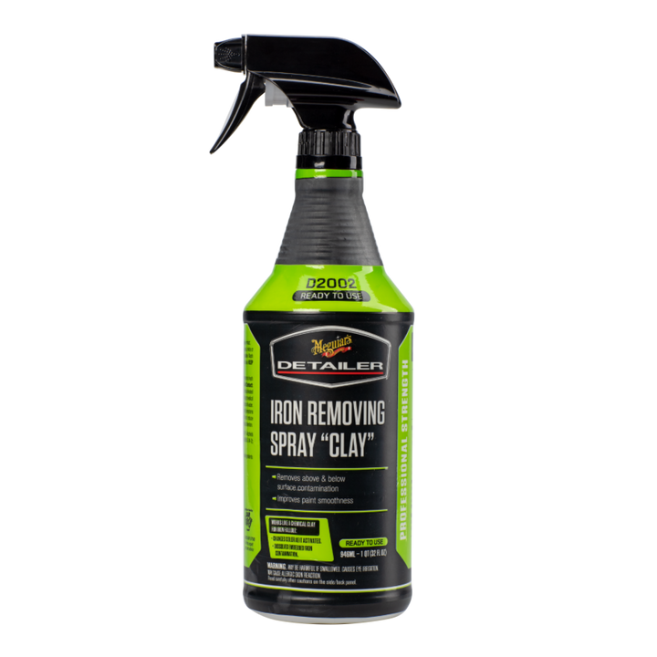 Meguiar's DRTU200232 Iron Removing Spray "Clay", 32 oz