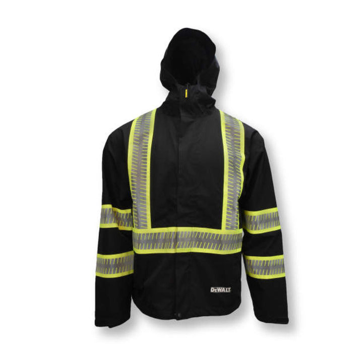 DEWALT DRW11 Waterproof Lightweight Packable Wind and Rain Jacket
