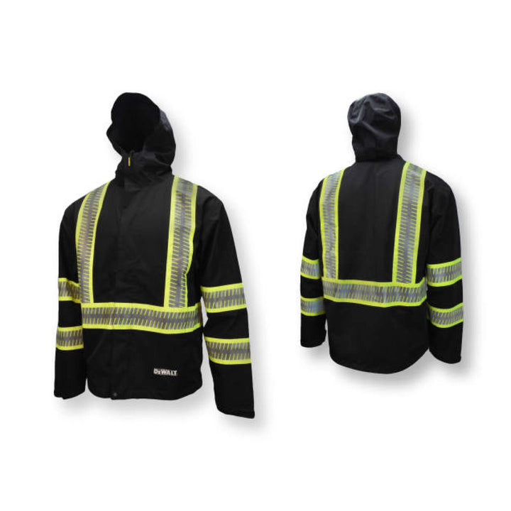 DEWALT DRW11 Waterproof Lightweight Packable Wind and Rain Jacket