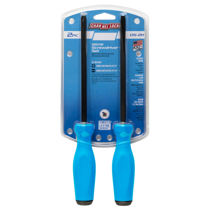 Channellock DS-2H 2pc S&P Demolition Driver Set