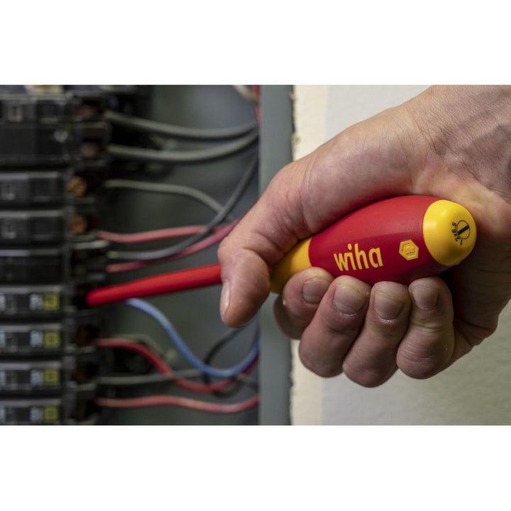 Wiha Tools 32083 Slotted Phillips and Square Insulated Screwdriver Set 5-Piece