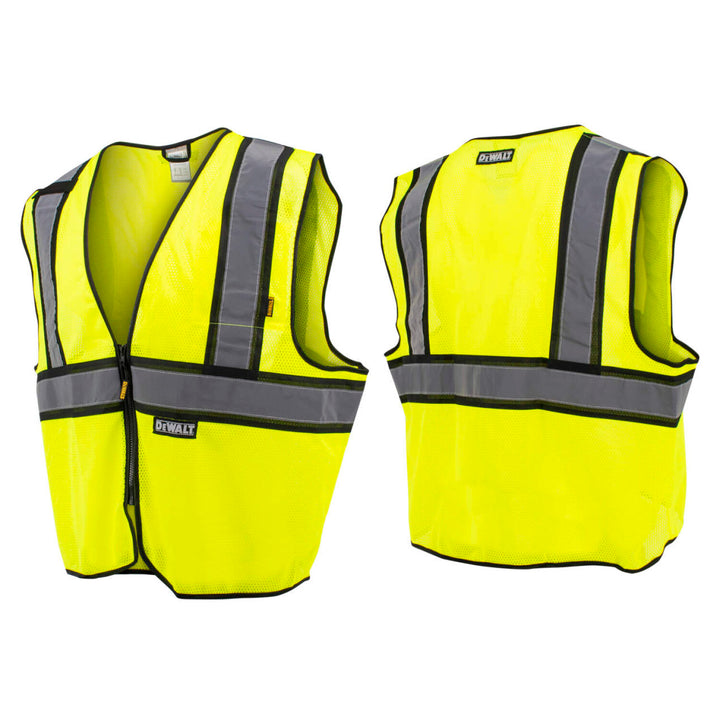 DEWALT DSV221 Class 2 Contrasting Trim Economy Mesh Vest