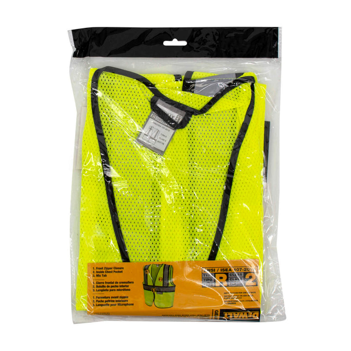 DEWALT DSV221 Class 2 Contrasting Trim Economy Mesh Vest