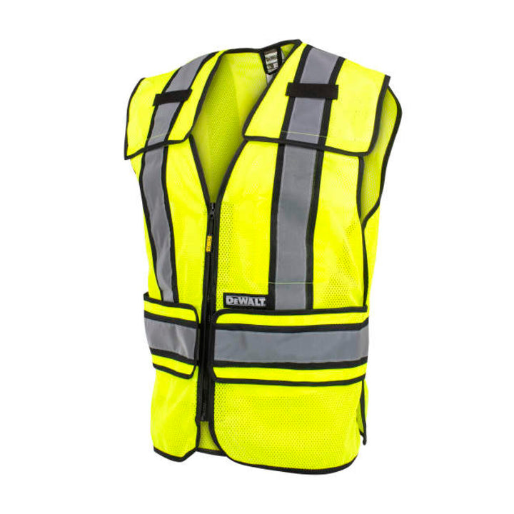 DEWALT DSV421 Class 2 Adjustable Breakaway Mesh Vest - Green