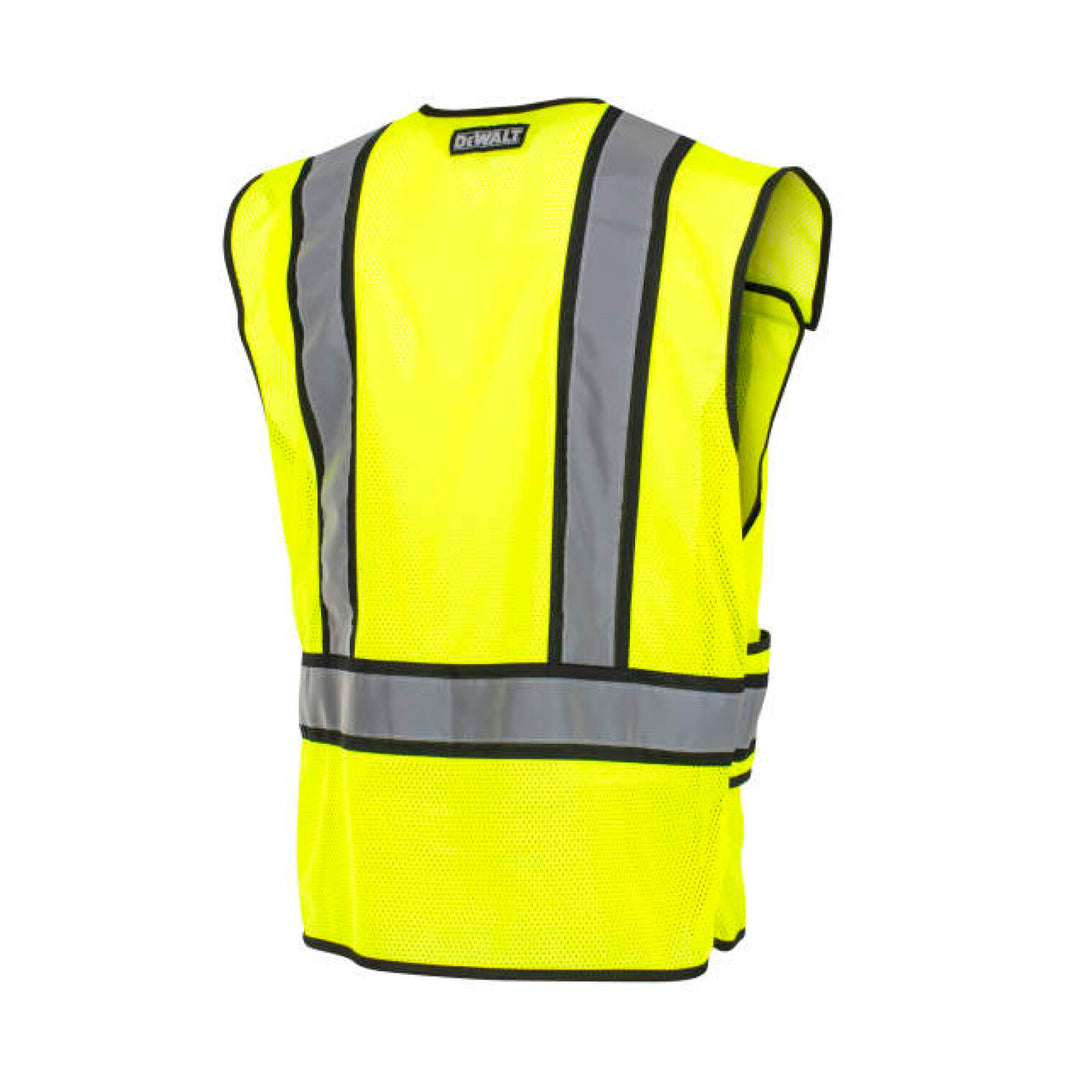 DEWALT DSV421 Class 2 Adjustable Breakaway Mesh Vest - Green