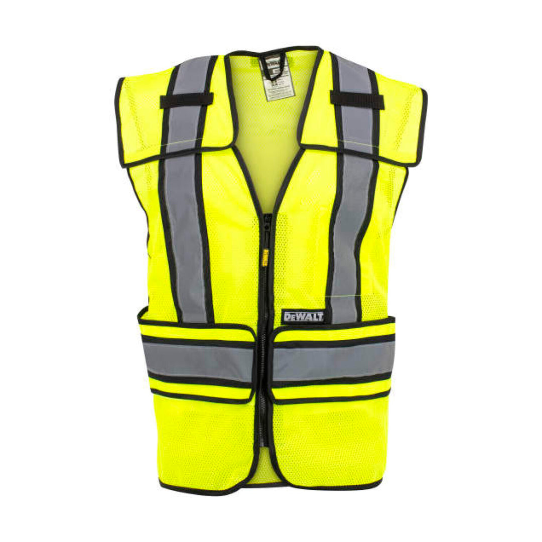 DEWALT DSV421 Class 2 Adjustable Breakaway Mesh Vest - Green
