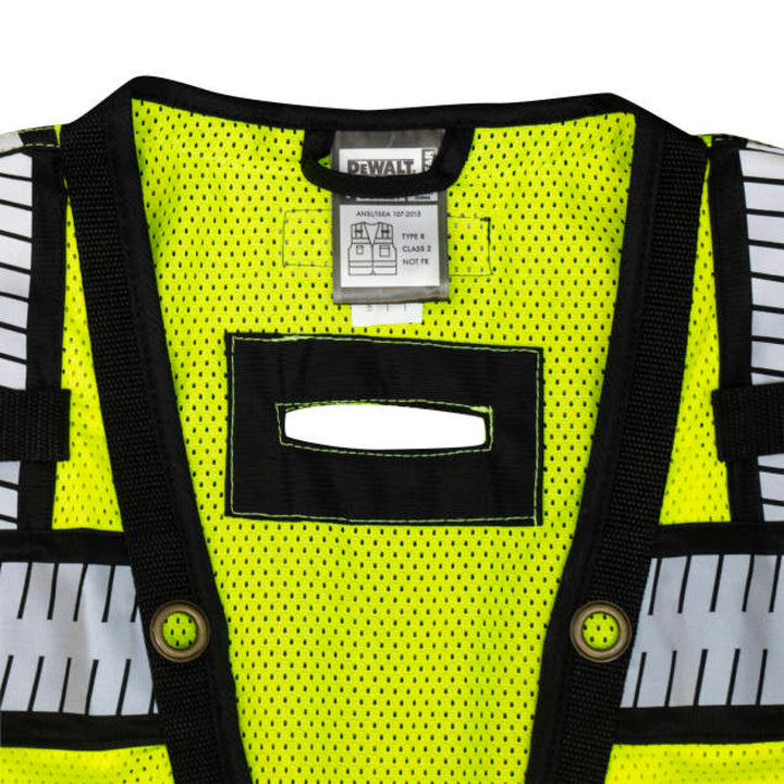 DEWALT DSV521 Class 2 Heavy Duty Surveyor Vest - Green
