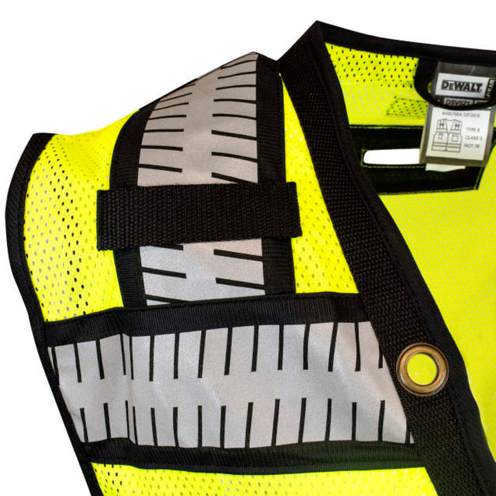 DEWALT DSV521 Class 2 Heavy Duty Surveyor Vest - Green