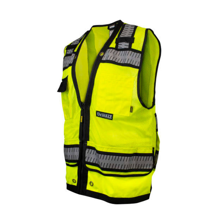 DEWALT DSV521 Class 2 Heavy Duty Surveyor Vest - Green