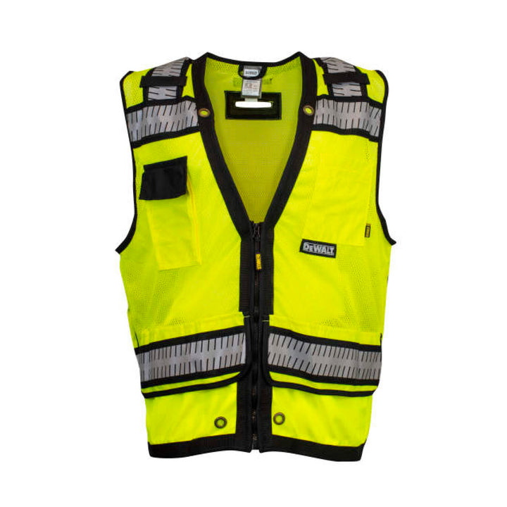 DEWALT DSV521 Class 2 Heavy Duty Surveyor Vest - Green