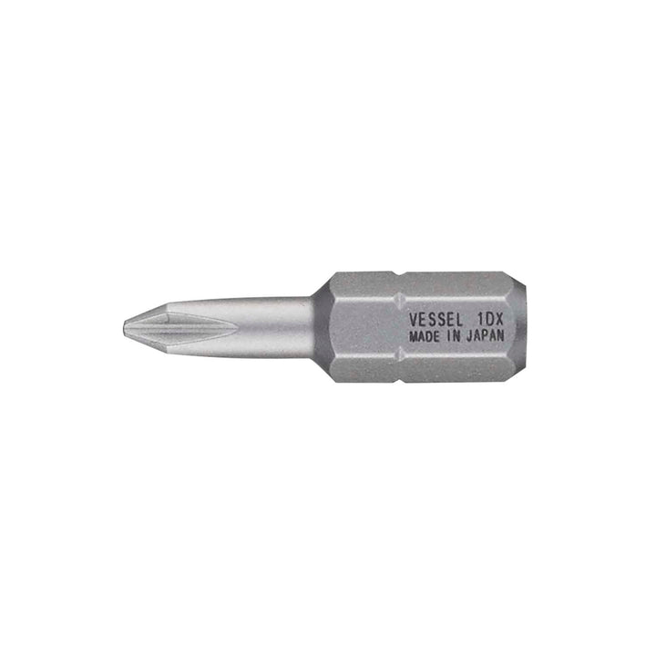 Vessel Tools DWPH1254P3 DRYWALLER Insert Bit (PH1 x 25.4 mm, 3 pcs.)