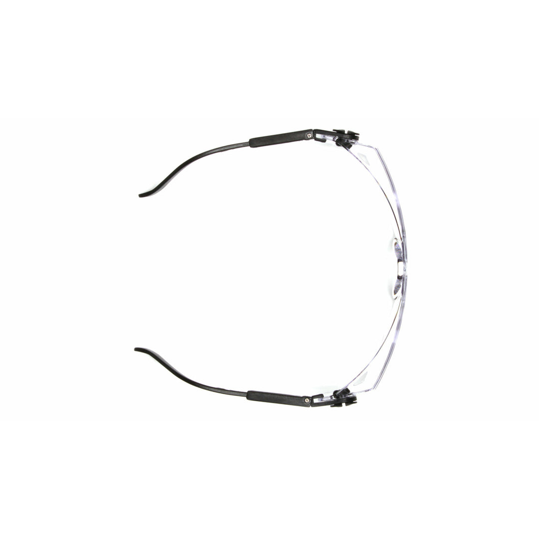Pyramex SB1010SJ Pyramex Safety - Defiant - Black Temples/Clear Lens-Over Prescription - Jumbo