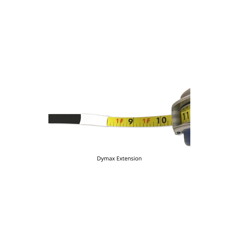 US Tape 48400 Protape Auto-Rewind Open Reel 3/8" x 50', Yellow Delrin Case; 8ths