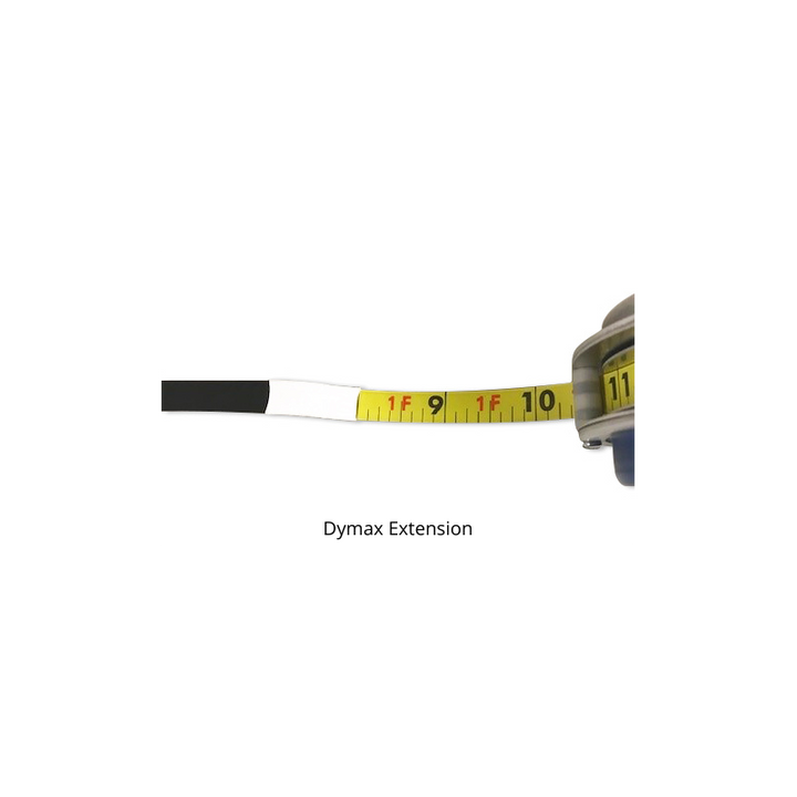 US Tape 48400 Protape Auto-Rewind Open Reel 3/8" x 50', Yellow Delrin Case; 8ths