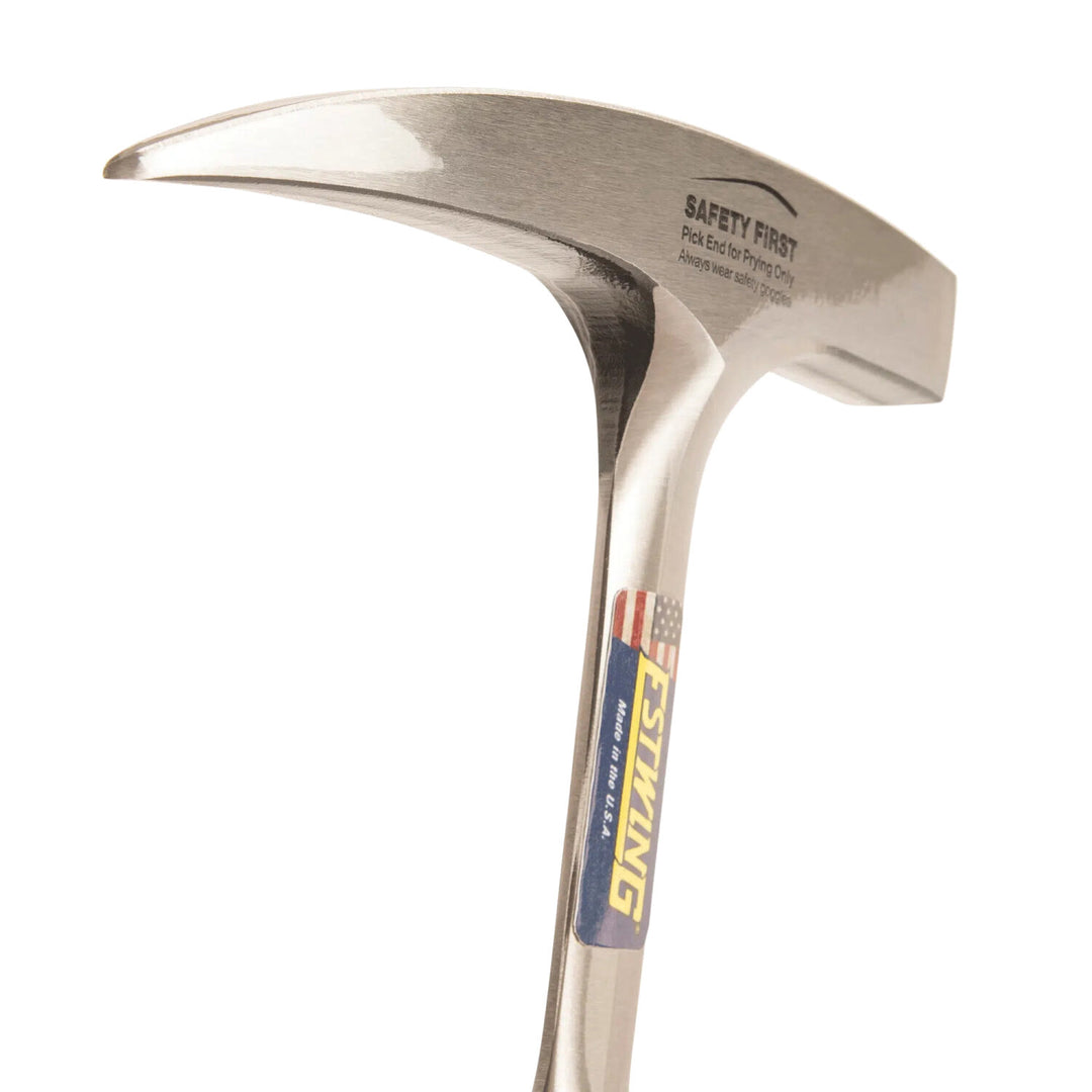 Estwing EO-14P Rock Hammer W/ Orange Grip, 14 oz.