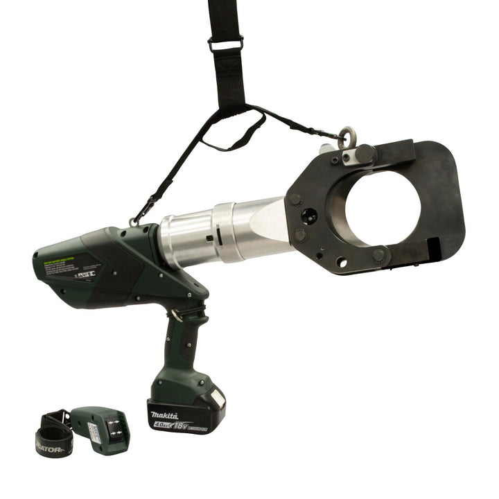 Greenlee ESG105LXR11 Gator Guillotine Remote Cable Cutter, 105 mm, 120V Charger