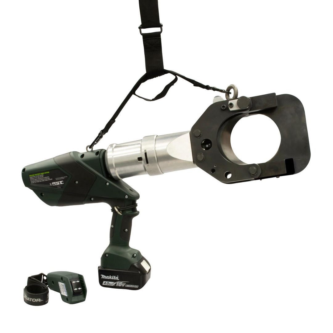 Greenlee ESG105LXR22 Gator Guillotine Remote Cable Cutter, 105 mm, 230V Charger