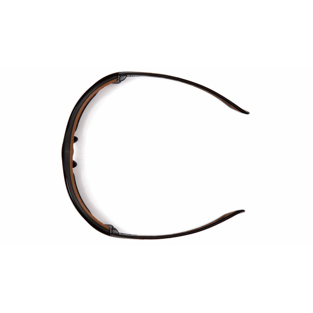 Carhartt CHB810ST Easley Clear Anti-Fog Lens with Black and Tan Frame (polybag)