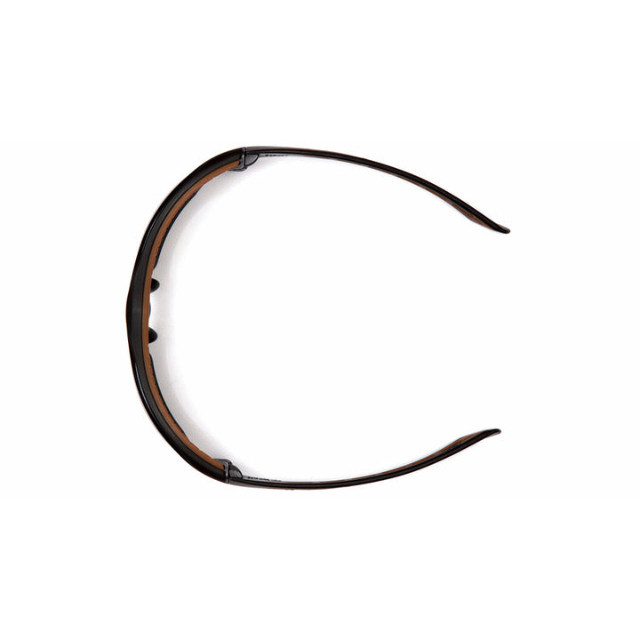 Carhartt CHB810ST Easley Clear Anti-Fog Lens with Black and Tan Frame (polybag)